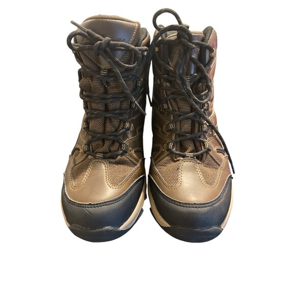 Eddie Bauer Mens Fairmont Brown Boots Leather‎ Lace Size 9 - Picture 2 of 11